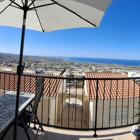 Atlantis Penthouse Apartment With Jacuzzi Plus Pool And Sea Views Apartment Peyia